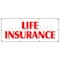 Signmission LIFE INSURANCE BANNER SIGN financial income quotes terms servicews B-96 Life Insurance - alternate 1